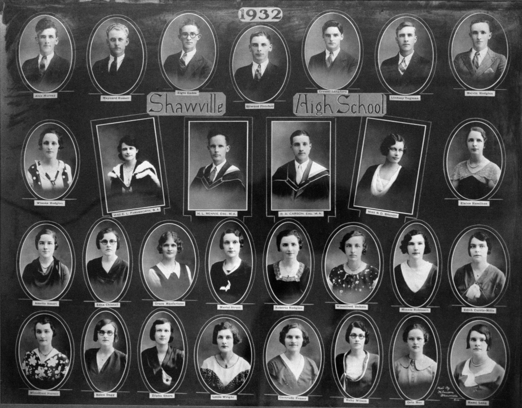 Shawville High School, 1932